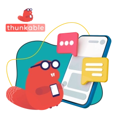 Разработка мобильных приложений в Thunkable - КИБЕРшкола программирования для детей, компьютерные курсы для школьников, начинающих и подростков - KIBERone г. Приозерск