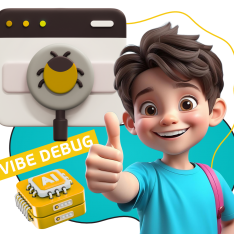 Тестирование & Vibe Debug. Охотники за багами - КИБЕРшкола программирования для детей, компьютерные курсы для школьников, начинающих и подростков - KIBERone г. Приозерск