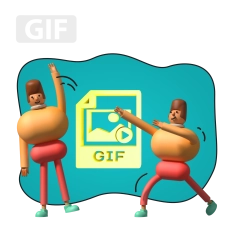Gif-анимация - КИБЕРшкола программирования для детей, компьютерные курсы для школьников, начинающих и подростков - KIBERone г. Приозерск
