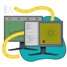Исполнители чертежник и черепашка - КИБЕРшкола программирования для детей, компьютерные курсы для школьников, начинающих и подростков - KIBERone г. Приозерск