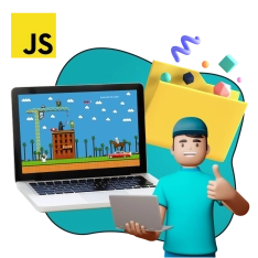 JavaScript + AI. Проектное обучение + геймификация + AI-помощники - КИБЕРшкола программирования для детей, компьютерные курсы для школьников, начинающих и подростков - KIBERone г. Приозерск