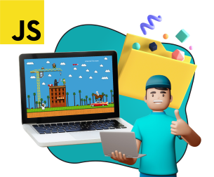 Программирование на JavaScript. Учимся создавать игры! - Школа программирования для детей, компьютерные курсы для школьников, начинающих и подростков - KIBERone г. Приозерск