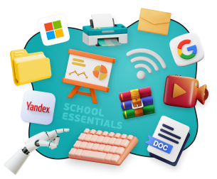 Цифровая база для школьника - КИБЕРшкола программирования для детей, компьютерные курсы для школьников, начинающих и подростков - KIBERone г. Приозерск